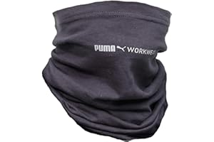 PUMA WORK WEAR Sciarpa multifunzione da uomo e da donna, scaldacollo, antivento, ideale per il lavoro all'aperto