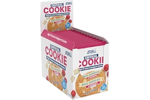 Applied Nutrition Protein Cookies White Chocolate & Raspberry 12X73g