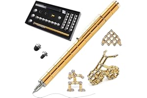 POPOYU Fajny długopis magnetyczny, długopis magnetyczny, wielofunkcyjny długopis magnetyczny dla nastolatków, mężczyzn, dziewcząt, chłopców, fajne rzeczy, prezenty na Boże Narodzenie