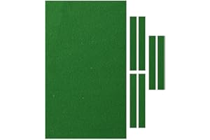 GCDN Panno da biliardo professionale in feltro per tavolo da biliardo standard da 2,8 m, snooker, sport al chiuso, con striscia di panno per cuscino (verde, dimensioni: 2,8 + 1 m)