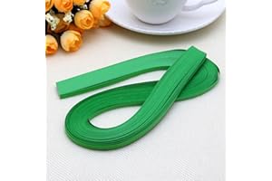 XGAGHB LDA Holen Sie Sich frische 120 Streifen Quilling Papier 5 Mm Breite Volltonfarbe Origami Papier DIY Hand Handwerk Monochrome Papierstreifen 5 Mm Grün