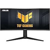ASUS TUF Gaming VG34VQL3A - 34 Zoll UWQHD Curved Monitor - 180 Hz, 1ms GtG, FreeSync, AdaptiveSync, DisplayHDR 400 - VA Panel