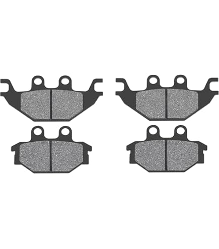 AHL Bremsbeläge Hinten Für SX-F 250 (4T) 2006–2011 – Halbmetallisch, Langlebig & Leise