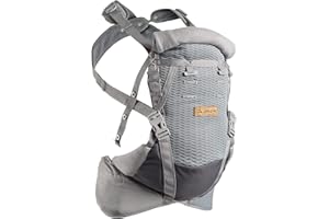 Vaude Unisex – nosidełko dla dorosłych Amare Baby Carrier Pebbles, szare