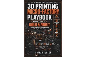 3D Printing Micro-Factory Playbook, Volume 1: Build & Profit — Building the Factory, Costing Production & Creating Profitable
