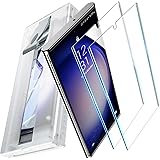 UniqueMe Pellicola Protettiva per Samsung Galaxy S23 Ultra/S22 Ultra, 2 Pezzi PET Pellicola [Auto Guarigione] HD Trasparente 