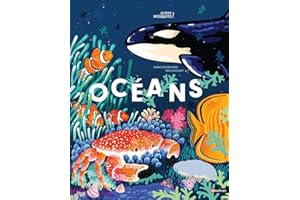 Océans - Un magnifique livre pour partir à la découverte de notre planète bleue et des merveilles des océans - jeu cherche et trouve - Grand format - Dès 5 ans
