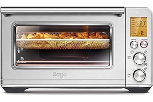 Sage - The Smart Oven Air Fryer - Grille, Cuit, Rôtit, Fait des Frites, Réchauffe et Cuit Lentement - Acier Inoxydable Brossé