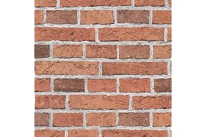 A.S. CRÉATION AS Creation - Papier peint texturé (999,74 cm x 53,34 cm) (Rouge)