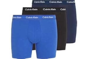 Calvin Klein Calzoncillos bóxer Hombre Pack de 3 Briefs Boxer Brief elásticos
