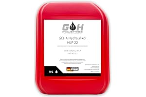 SGPLUSMH Hydrauliköl HLP 22 | 10 L | ISO VG 22 | GEHA 10 L Kanister | DIN 51524-2 HM – Premium Hydrauliköl für Industrie, Maschinen & Hydrauliksysteme