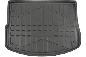 J&J AUTOMOTIVE SCOUTT Boot Liner, Boot Mat fits Evoque 2011-2018 Water Resistant, Pet Friendly Equipment, Anti Slip, Raised edges, Tailored Fit, Easy to Roll and Clean