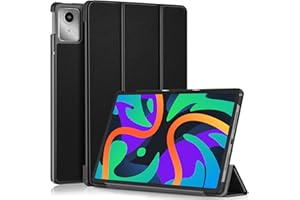 Derwere Custodia Cover per Lenovo Tab M11 11 Pollici 2024 TB330FU,Nero