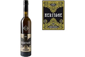 Absinth Heritage Verte | Mit Silbermedaille prämiert | Premium Qualität mit Weinalkohol destilliert | Original Rezeptur | 68% (1x 0,5 l)