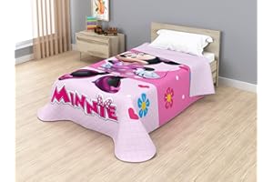 Disney Jay Franco Colcha Bouti Termosellada Minnie Posing, 170 x 250 cm, Microfibra, Relleno 100gsm JE12746ET