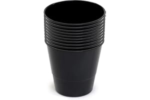 Everest Adv 10 Cestini Gettacarte e Spazzatura, Capacità 17 Litri | Confezione Business | Nero