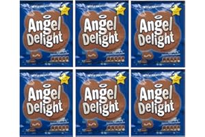 BIRD'S Birds Angel Delight Chocolate Flavour 6 x 59gm sachet