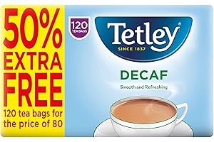 Tetley Bolsitas de té descafeinado x120