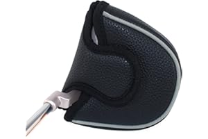 Big Teeth Cubierta magnética para cabeza de palo de golf para Ping Odyssey (blanco/verde/negro)