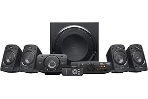 Logitech Z906 5.1 Sistema de Altavoces Sonido Envolvente THX, Certificado Dolby&DTS, 1000 W de Pico, Multi-Dispositivos, Entr