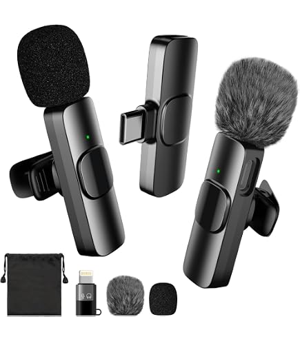 Microphone Lavalier Sans Fil Pour IPhone - Enregistrement, Live, YouTube Sans Application