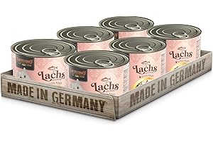 LEONARDO Łosoś + Ekstra Filet | (6 x 200g) Łosoś + Ekstra Filet z Kurczaka | Mokre jedzenie z Extra Filet | bez zbóż i z zawartością Via