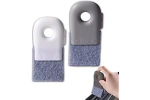 HSYTEK 2 Stück Fensterrahmen Reiniger, Fenster Putzen, Reinigungsbürste, Kann in Nischen, Spalten, Ecken von Türen und Fenstern verwendet Werden, Multifunktionale Fugenbürste für den Hausgebrauch