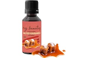 my beauties - Flavour Drops 30 ml - Salted Karamell - Aroma Tropfen für Lebensmittel - zuckerfrei und kalorienarm
