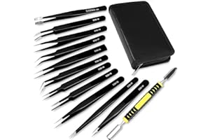 RYMALL Pęseta antystatyczna ESD precyzyjna konserwacja zestaw narzędzi do naprawy elektronicznej