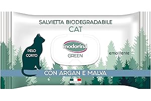 Inodorina Green Toallitas Gato Pelo Corto 30U 300 g