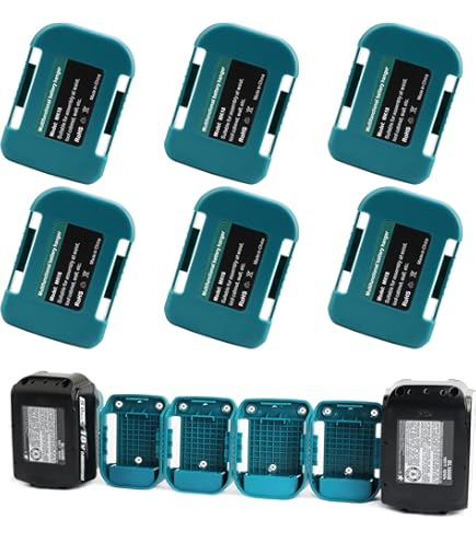4 stuks wandhouder, gereedschapshouders voor Makita, 18 V, 11