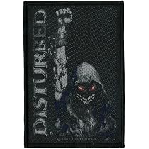 Rock Off Disturbed Eyes Offizieller Aufnäher – 7x10 Cm, Für Jacken & Taschen