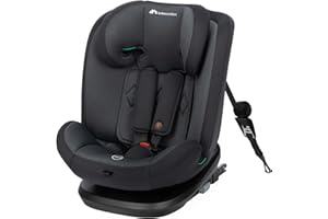 Bebeconfort EverFix i-Size Siège auto, Siège auto face à la route, Siège auto ISOFIX, de 15 mois jusqu'à 12 ans, 9-36 kg, 76-150 cm, Tinted Black