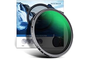 NEEWER 67mm Variable ND Filter ND8-ND128 (3-7 Stop) No X Cross Variabel Graufilter Ultra Slim Optisches HD Glas mit 30 Multi Layer Nano Beschichtungen Wasserdicht