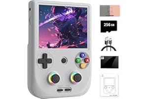 NULA RG406V - Consola de juegos portátil retro con tarjeta TF 256G / 9000+ juegos Android 13 Unisoc T820, pantalla táctil IPS de 4 pulgadas, consolas de videojuegos, compatible con 5G WiFi Bluetooth