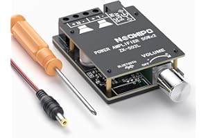NEOHIPO ZK-502L Bluetooth 5.0 Amplifier Board 2 Channels 50W x 2 Mini Receiver Wireless Stereo Audio Digital Amp Module for Home Passive Speakers