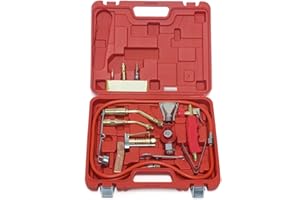 ROTHENBERGER Industrial Turbo Zestaw Lutowniczy, 16-Częściowy w Walizce | Lutowanie Twarde, Miękkie i Kapilarne 30900