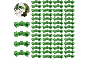 FYZSJWL 60 Stück Pflanzenwachstum Bieger Clips,90 Grad Plant Bender,Pflanzen bieger,Pflanzenbieger,Biegen Clips,zum Biegen von Pflanzenstängeln und zum Ändern der Wuchsrichtung(grüne)