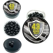 100 Sfere In Acciaio Gomma Calibro 50 - Per Pistole Addestramento E Difesa Domestica - Foto 5