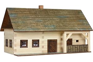 Walachia Walachia-8594036430037 Ferme 8594036430037 – Kit Bois – Modélisme Voie 1/LGB 1:32, Centre