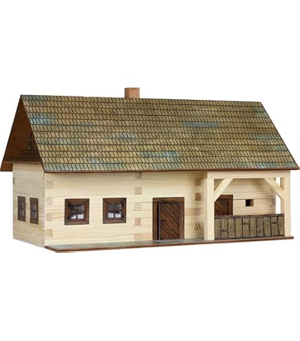 Kit Maquette Maison En Bois Forgé Walachia – Échelle 1:24/1:32 Pour Train LGB Et Voie 1