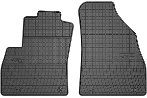 MOTOS Tappetini in gomma per auto adatto per Fiat Fiorino III 2007-2016 Migliorare il comfort di viaggio con il tappetino antiscivolo per auto