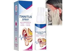 SIYINZU Tinnitus Relief Spray,Gentle Tinnitus Relief for Ringing Ears,Tinnitus Relief Treatment,Ear Drops for Tinnitus,Ear Ache Relief Spray,Natural Ear Oil Drops,Reduce Ear Noise,Ear Ringing,Hearing Loss