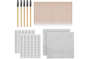 SAVITA Kit De Limpieza Profesional De 215 Piezas Removedores De Masilla Incluidos Palos De Limpieza De Madera Cepillos De Limpieza Paño De Microfibra para Apple Airpods Estuche para Airpods