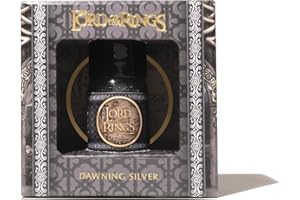 ‎FERRIS WHEEL PRESS Ferris Wheel Press, Fountain Pen Ink, Warner Bros. Discovery, Official Licensed, The Lord of the Rings Special Edition, Dawning Silver, Brooding Cool-Grey with Silver Shimmer and Red Sheen, 10ml