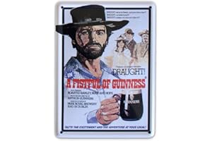 Guinness Panneau ont une poignée Petite boîte en métal pub irlandais
