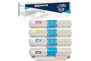 LCL Kompatybilny toner 44469803 44469706 44469705 44469704 do Oki C310dn C330dn C510dn C511dn C530dn C531dn MC361 MC361dn MC3622 dn MC56 1 MC561dn MC562dn (4PK KCMY)