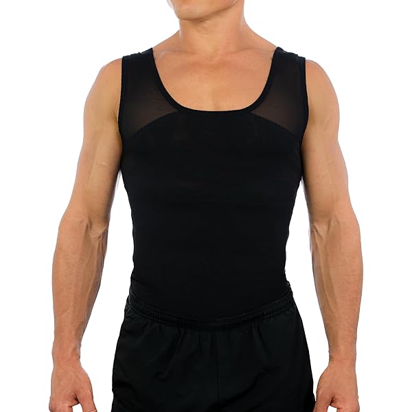 Junlan Shapewear Onderhemd voor heren, full body shaper voor heren