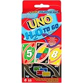 Mattel Games UNO H2O to Go Cartas Resistentes al Agua 2-10 Jugadores 7+años