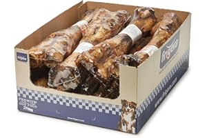 Frigera Pied de Veau 1pc 500g – Plaisir de Mastication Longue durée, Snack Naturel pour Le Soin Dentaire et Le Soutien des articulations, sans Gluten ni céréales